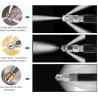 Kit de Manguera para destapado de alcantarillado para lavadora a presión de 100 pies 5800 PSI