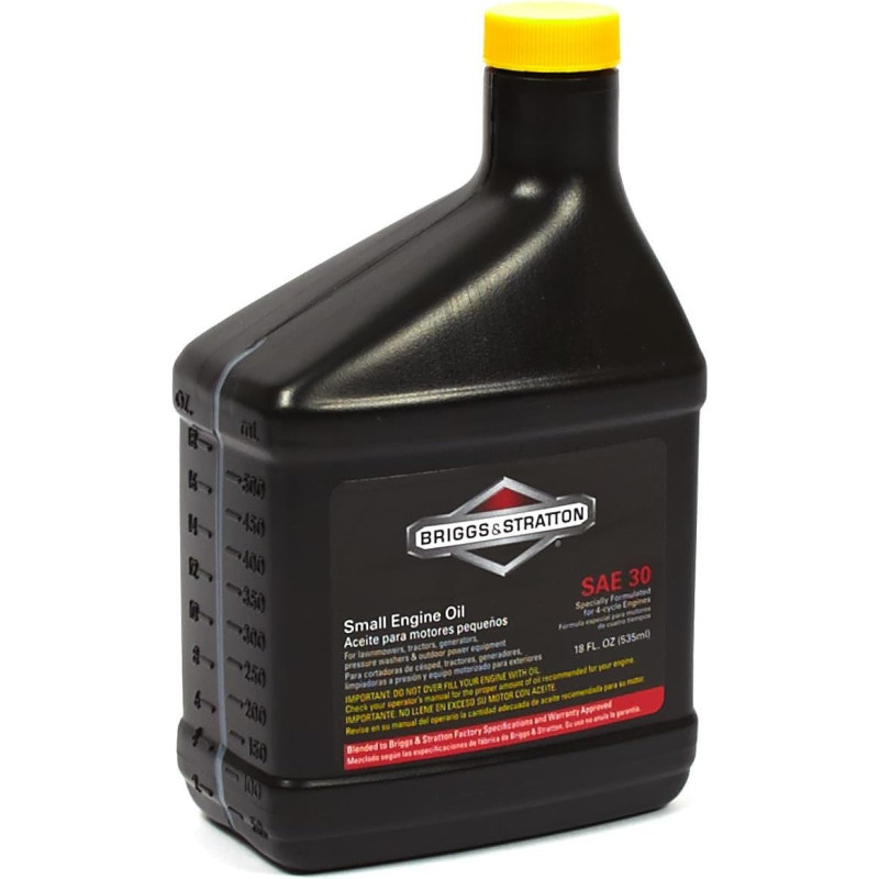 Briggs & Stratton Aceite para motor pequeño SAE 30 W de 18 oz