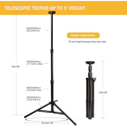 Hyper Tough Tripode soporte para Lampara de Luz de Trabajo