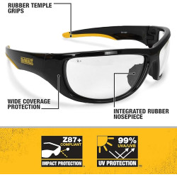 Lentes de seguridad DeWalt Dominator