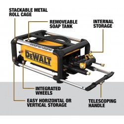 DEWALT DWPW2100 2100 PSI 1.2 GPM Eléctrica 110v Hidrolavadora Limpiadora