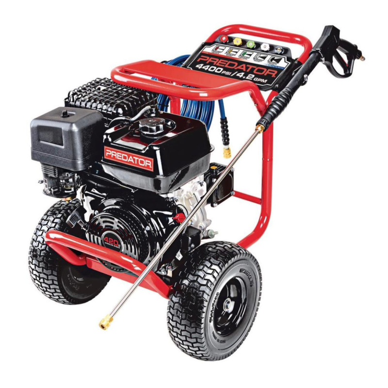 PREDATOR 4400 PSI 4.2 GPM 13 HP (420 cc) a Gasolina Hidrolavadora Limpiadora