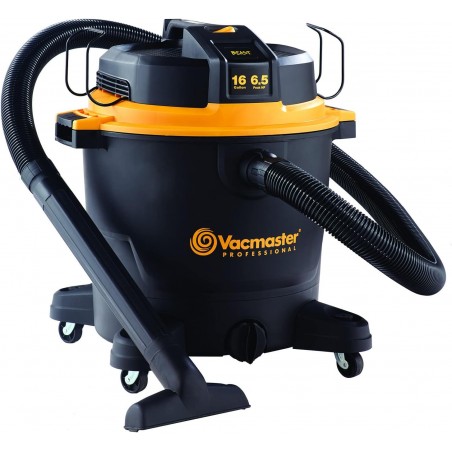 Vacmaster Aspiradora de 16 Galones 6.5 HP en Wet Dry VJH1612PF0201