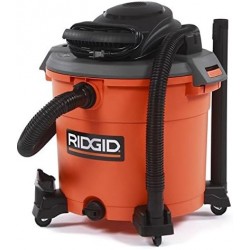 RIDGID Aspiradora para sólidos y líquidos WD1640 de 16 Galones 5 HP