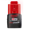 Milwaukee Kit 2663-22R Llave de impacto M18 1/2" y Trinquete M12 3/8"