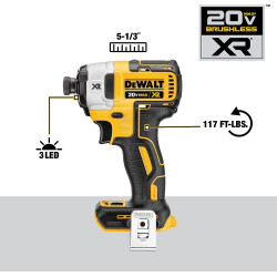 DEWALT DCK299M2 Combo Taladro percutor y atornillador de impacto 20V MAX XR Inalámbrico