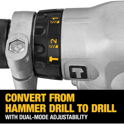 DEWALT Taladro percutor DWD520 13 mm, 10 Amp, mango de pistola Eléctrica 110V