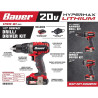 BAUER Taladro atornillador inalámbrico CMCD700C1 13 mm, 20V. con batería y cargador