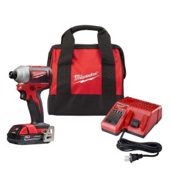 Milwaukee 2850-21P M18 Destornillador de impacto hexagonal 18V Inalámbrico