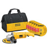 DEWALT DW840K Esmeril Amoladora de ángulo con bolsa y 5 disco de 7 pulgadas Eléctrica 110V