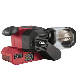 SKIL 7510-01 Sandcat lijadora de banda con control de presión de 6 amperes 3 x 18 pulgadas Eléctrica 110v