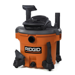 RIDGID Aspiradora para sólidos y líquidos WD1270 de 12 Galones con soplador desmontable